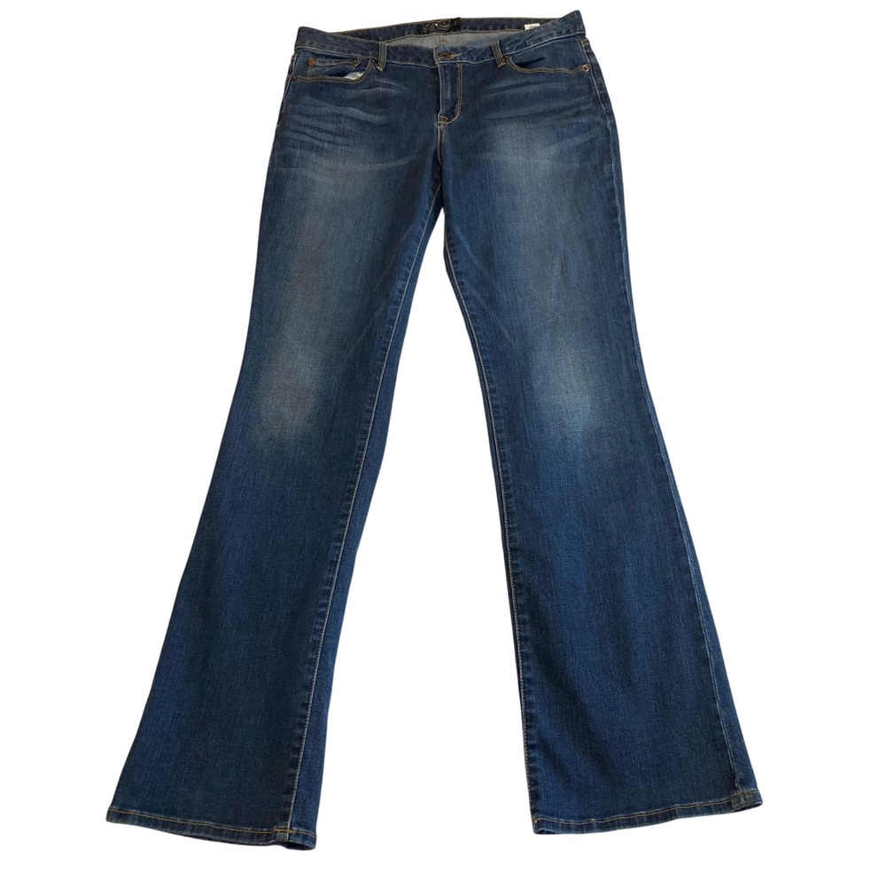 Lucky Brand Jeans Women 12/31 L Lolita Bootcut Jeans Dark Wash Denim 7W12450‎